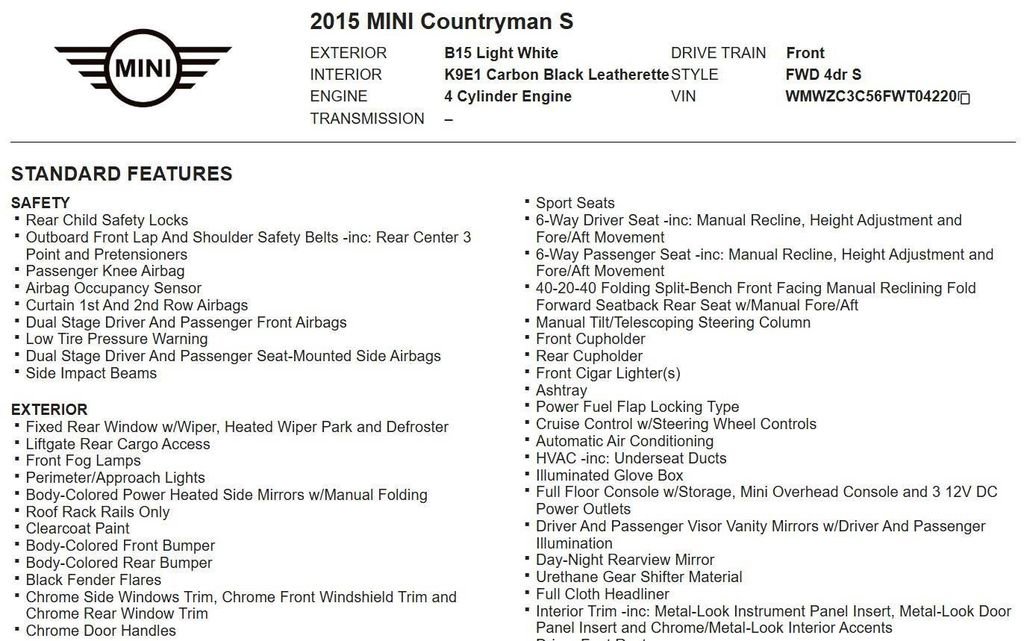 Used 2015 MINI Cooper Countryman S image 17