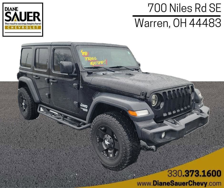 Used 2018 Jeep Wrangler Unlimited Sport S image 1