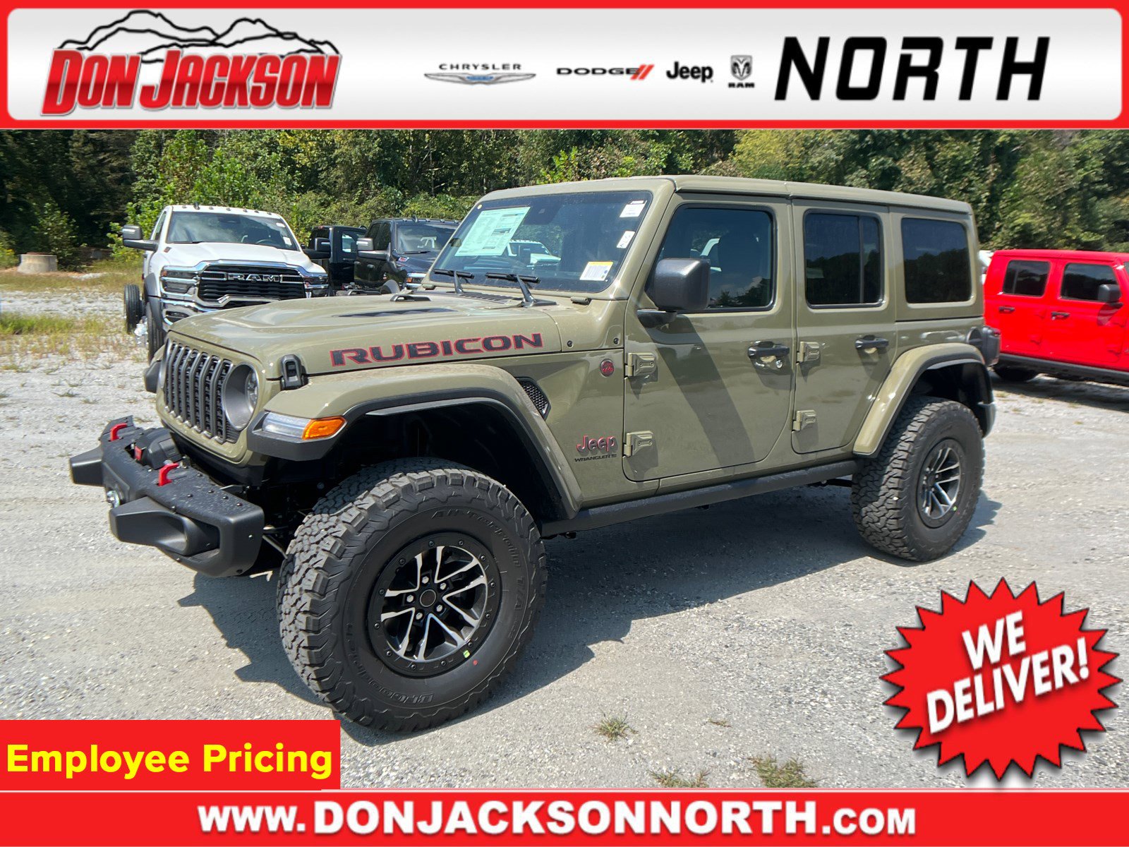 New 2025 Jeep Wrangler Unlimited Rubicon