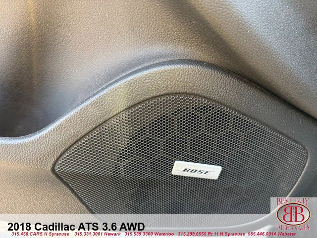 Used 2018 Cadillac ATS Premium Luxury AWD/4WD image 16