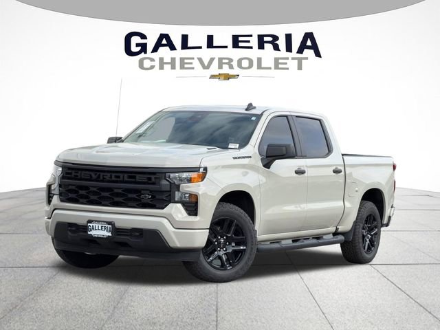 New 2026 Chevrolet Silverado 1500 Custom w/ Turbomax Blackout Package RWD image 1