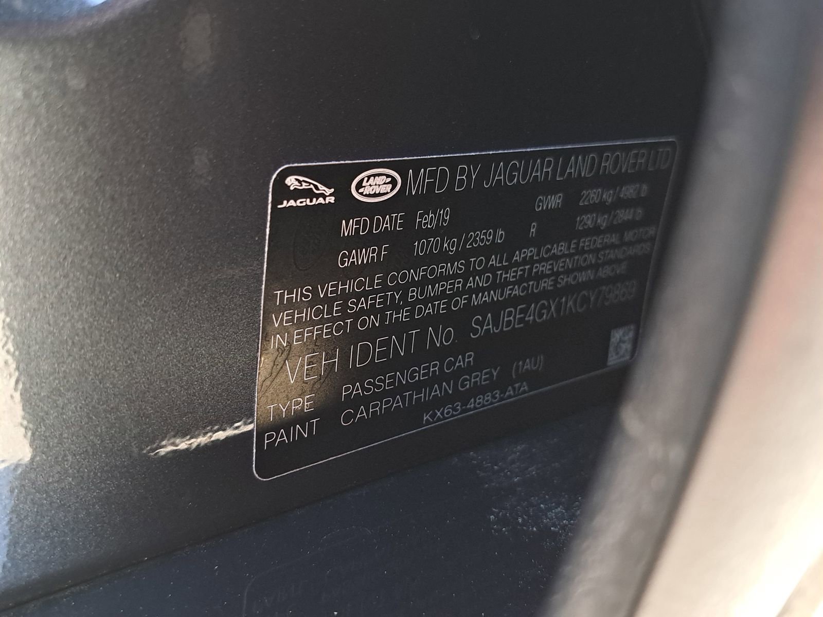 Used 2019 Jaguar XF Prestige image 41