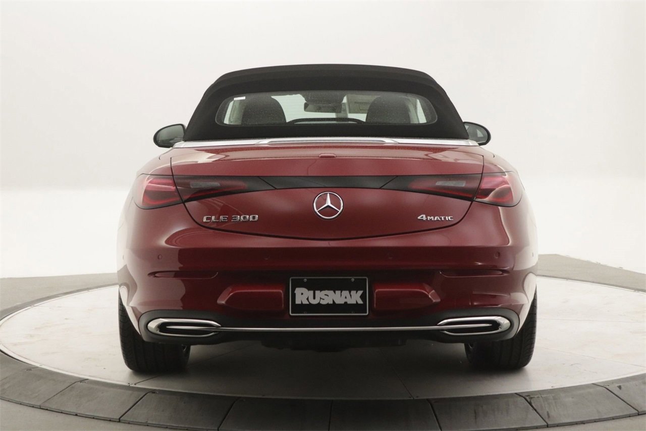 New 2026 Mercedes-Benz CLE 300 4MATIC Cabriolet image 3
