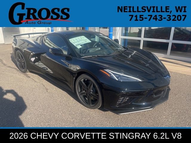 New 2026 Chevrolet Corvette Stingray Premium Cpe w/ Z51 Performance Package RWD image 1