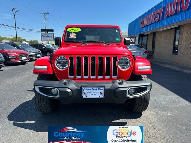 Used 2021 Jeep Wrangler Unlimited Sahara w/ Cold Weather Group image 2