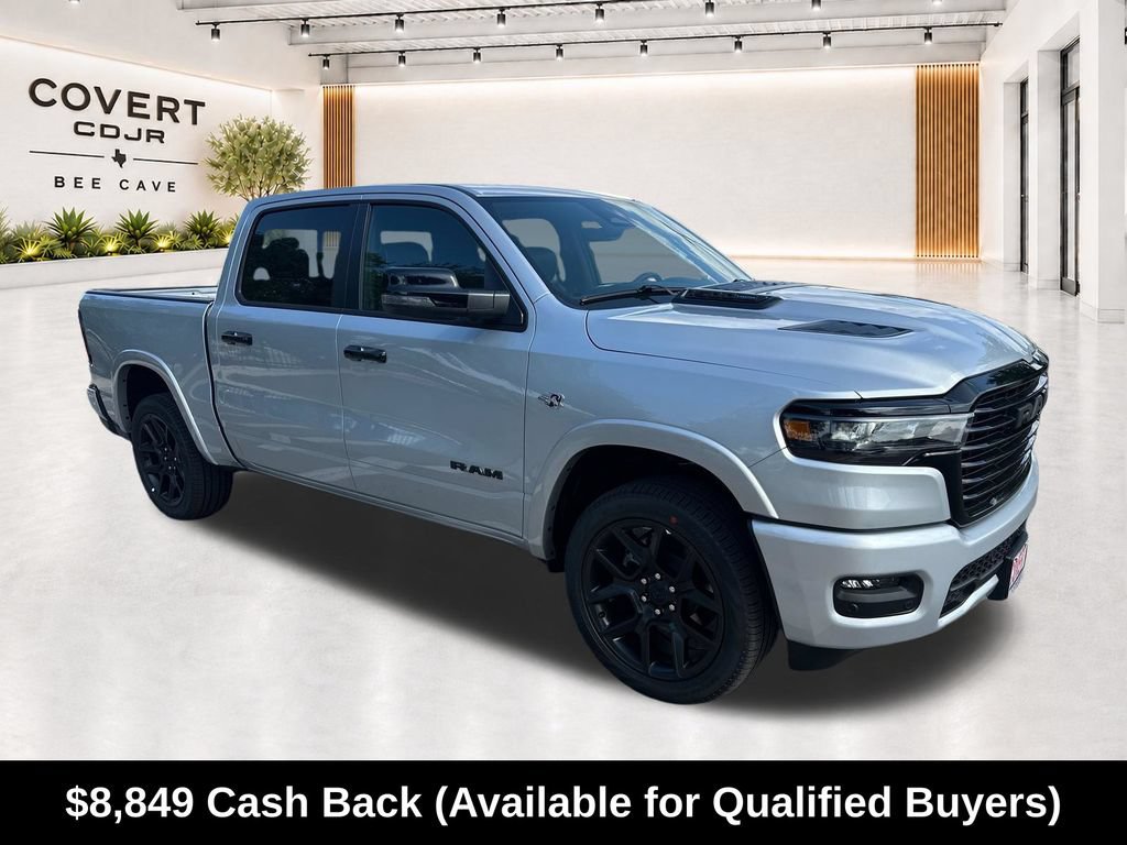 New 2026 RAM 1500 Laramie w/ Night Edition AWD/4WD 360° Tour