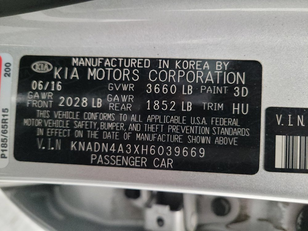 Used 2017 Kia Rio EX w/ Option Group 030 FWD image 33