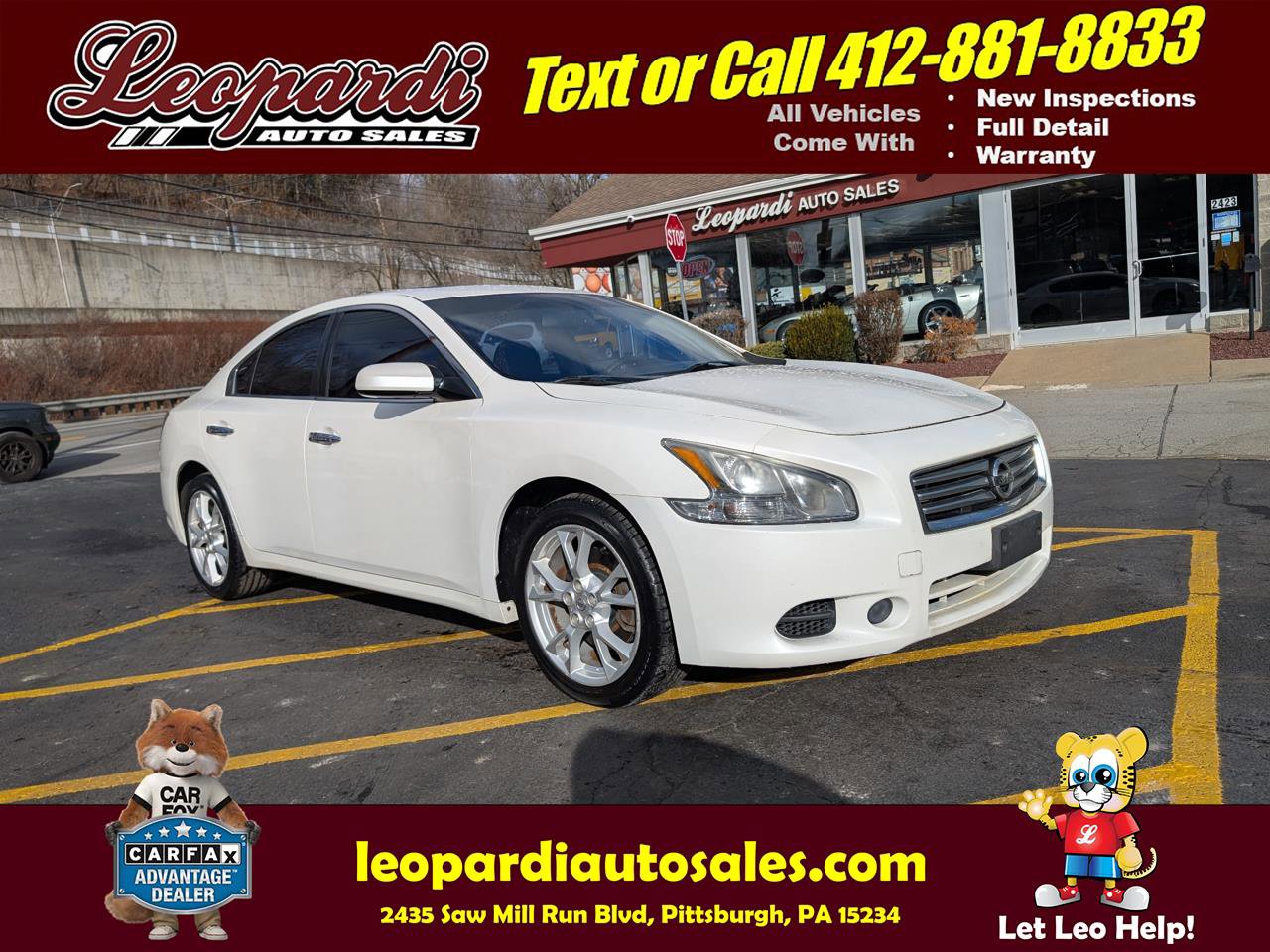Used 2012 Nissan Maxima 3.5 S image 1
