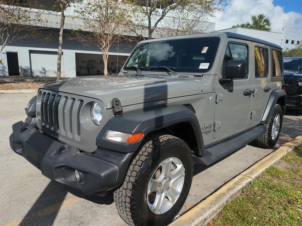 Certified 2018 Jeep Wrangler Unlimited Sport S image 9