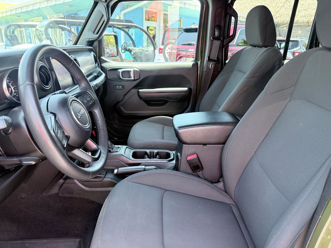 Used 2023 Jeep Wrangler Unlimited Sport w/ Sun And Sound Package AWD/4WD image 11