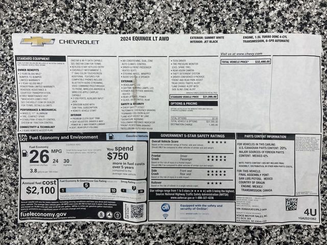 Used 2024 Chevrolet Equinox LT image 52