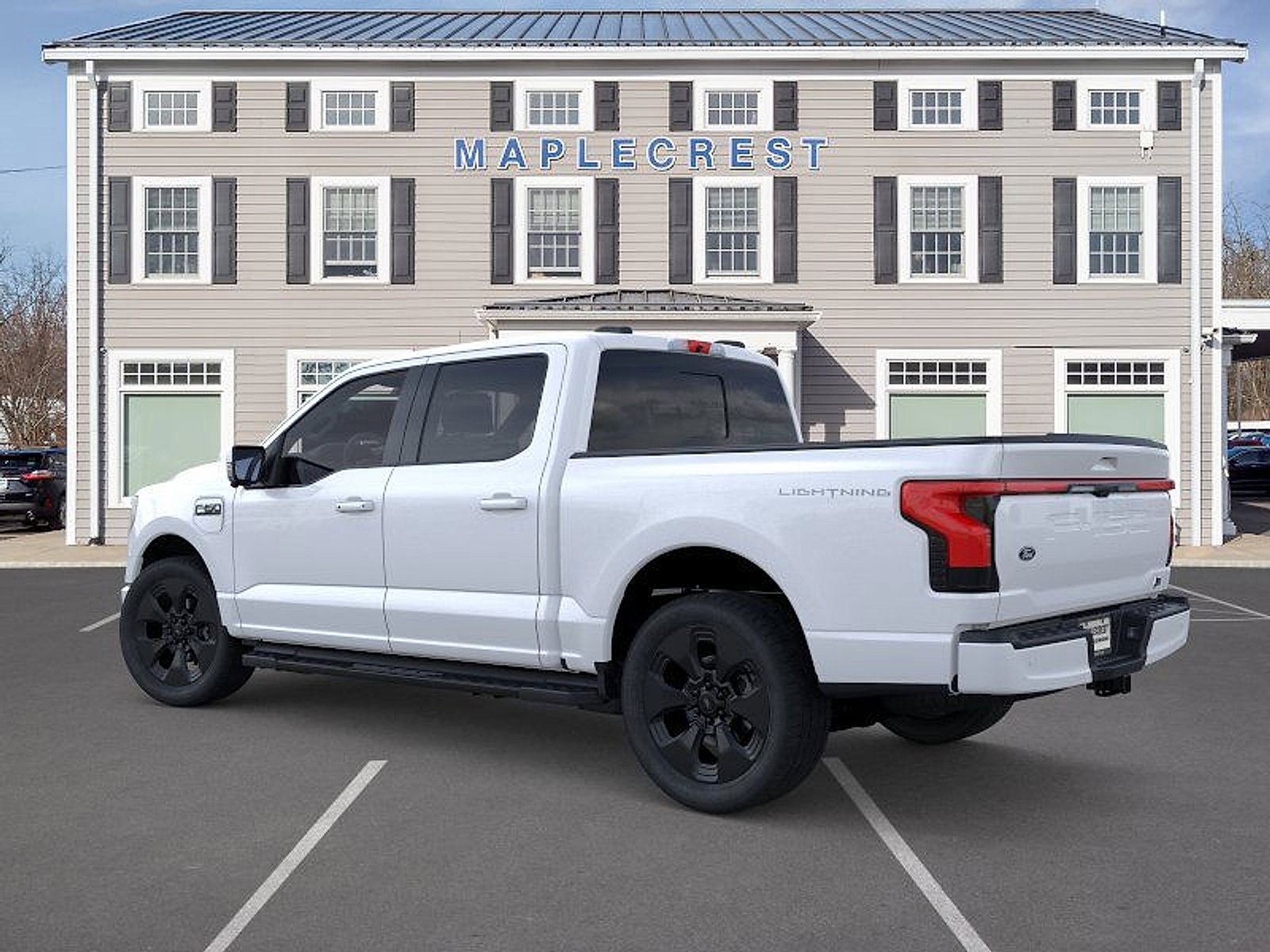 New 2025 Ford F150 Lightning Platinum w/ Dark Elements Package image 4
