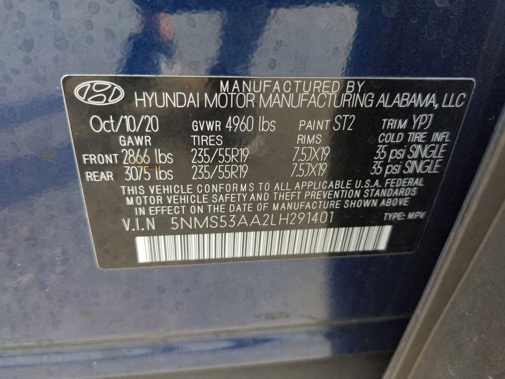 Used 2020 Hyundai Santa Fe Limited image 35