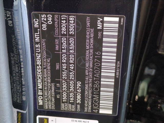 Used 2026 Mercedes-Benz EQE 320 4MATIC SUV image 24