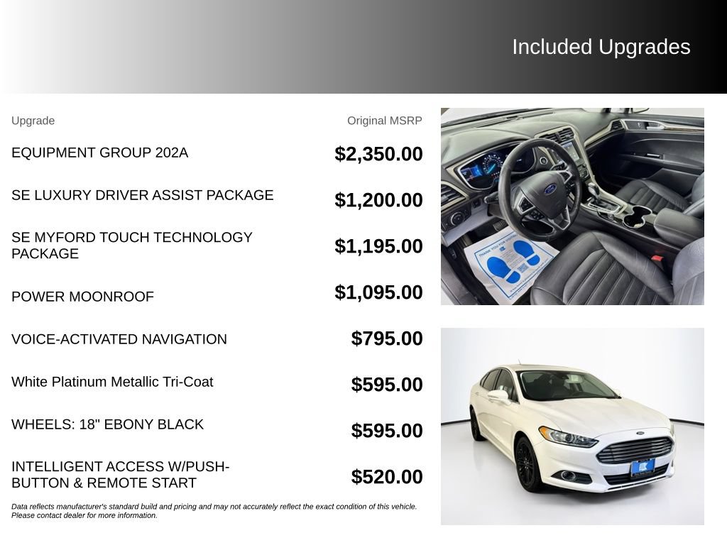 Used 2016 Ford Fusion SE w/ Equipment Group 202A AWD/4WD image 5