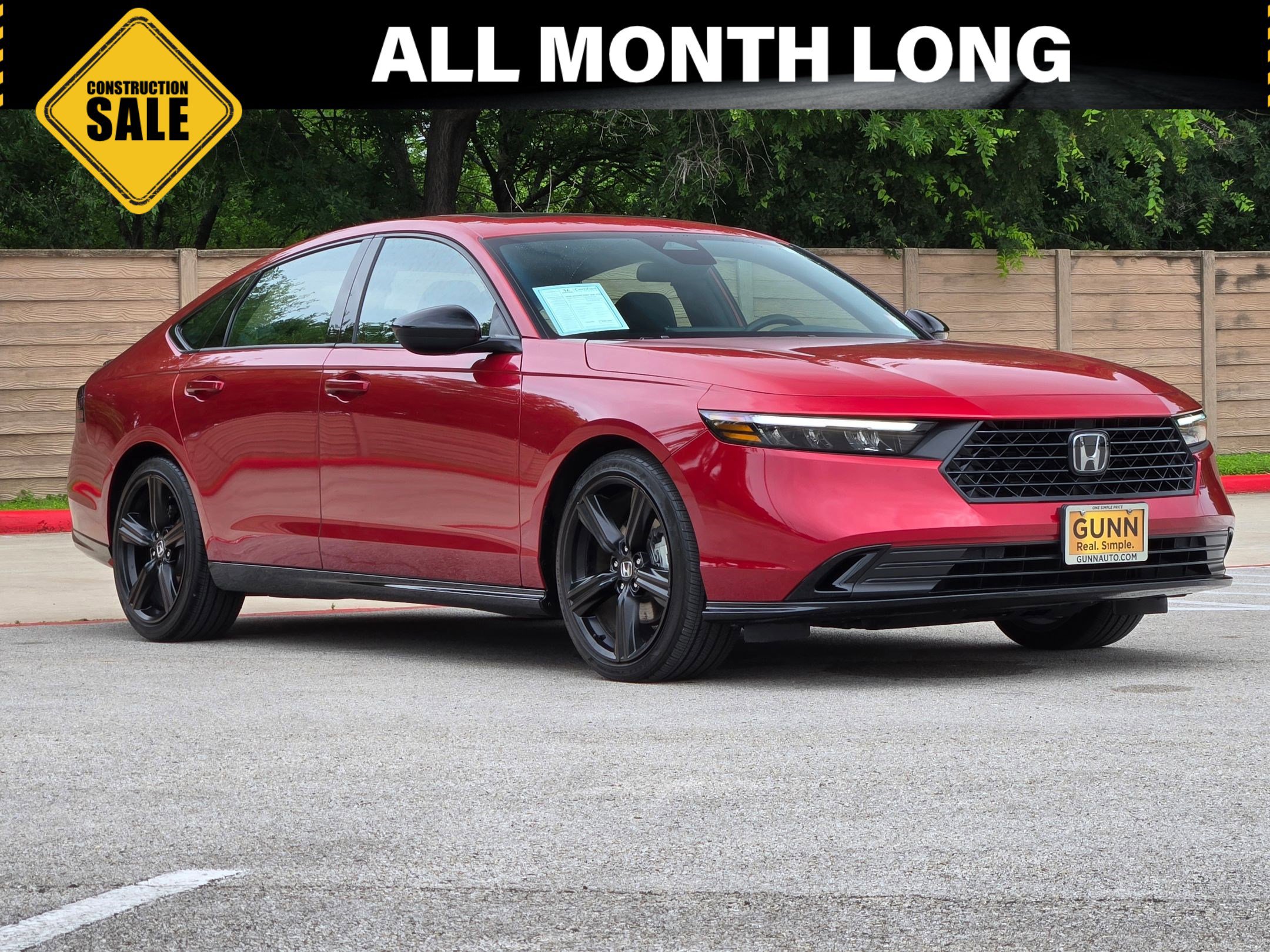 Certified 2025 Honda Accord Sport image 1