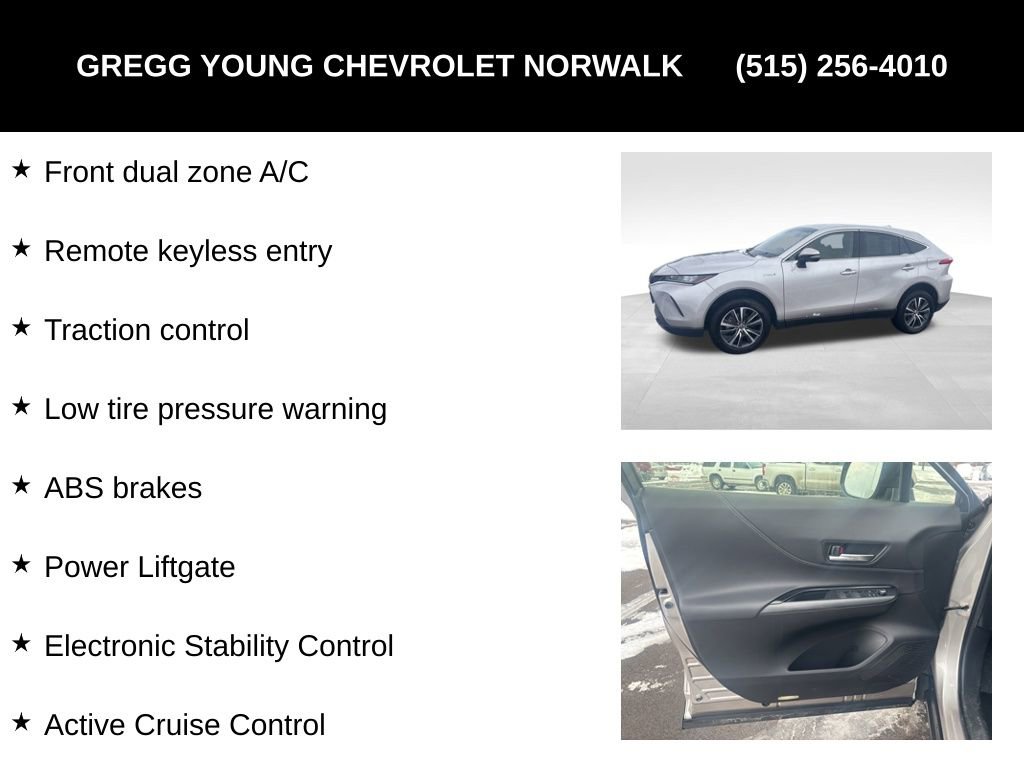 Used 2021 Toyota Venza XLE image 7