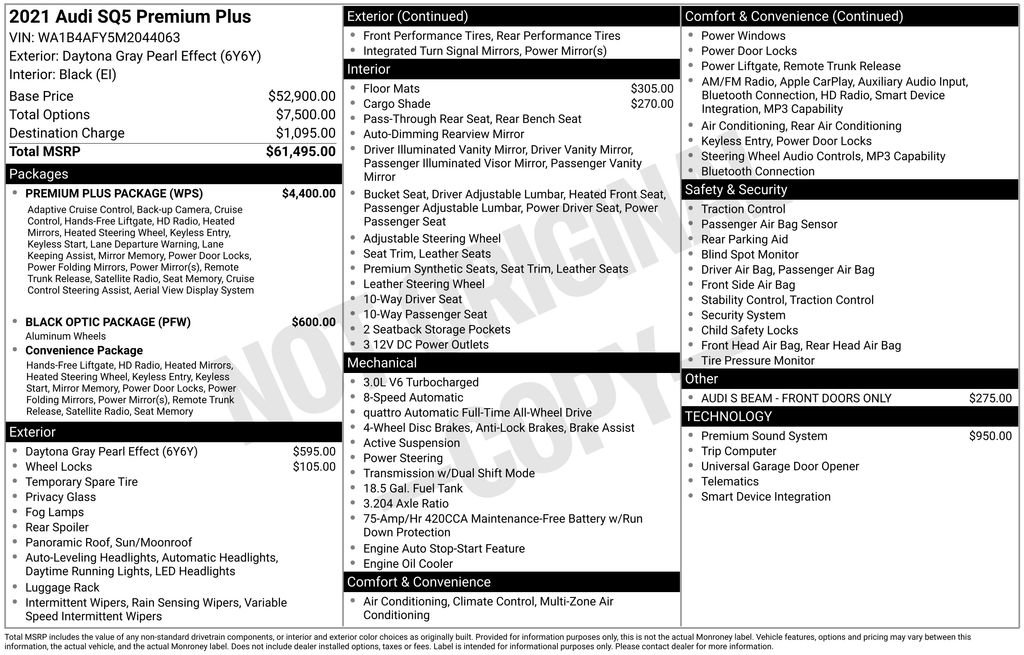 Used 2021 Audi SQ5 Premium Plus w/ Premium Plus Package image 22