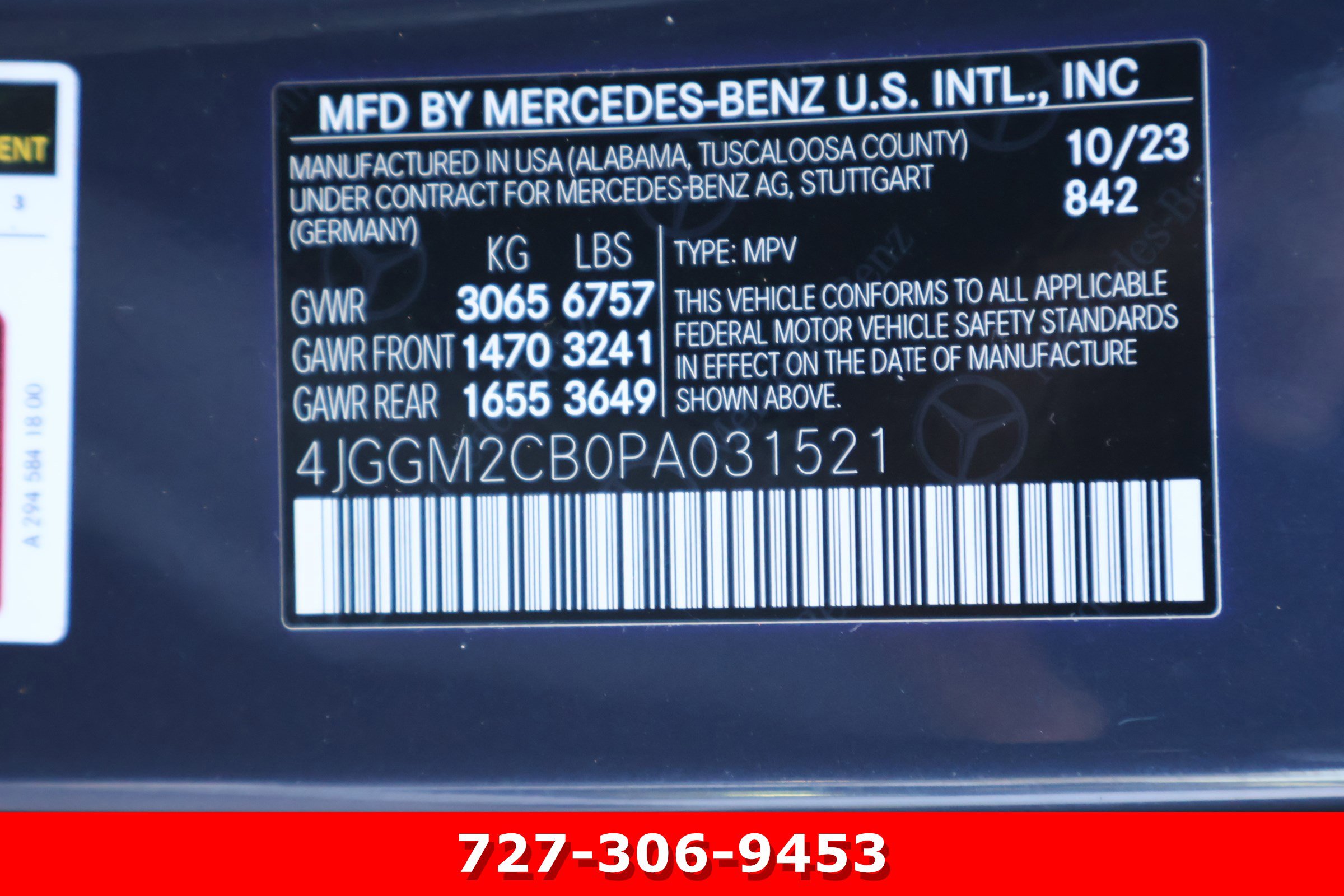 Certified 2023 Mercedes-Benz EQE 500 4MATIC SUV image 30