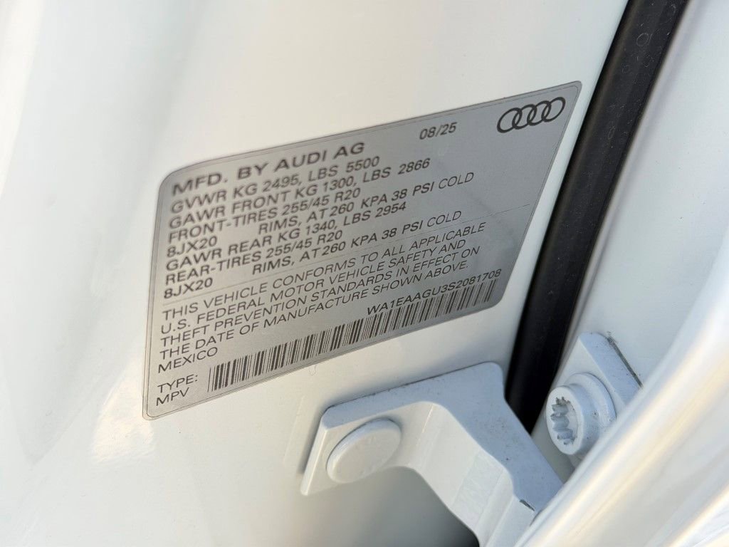 New 2025 Audi Q5 2.0T Premium Plus image 30
