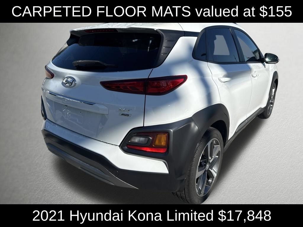 Used 2021 Hyundai Kona Limited AWD/4WD image 3