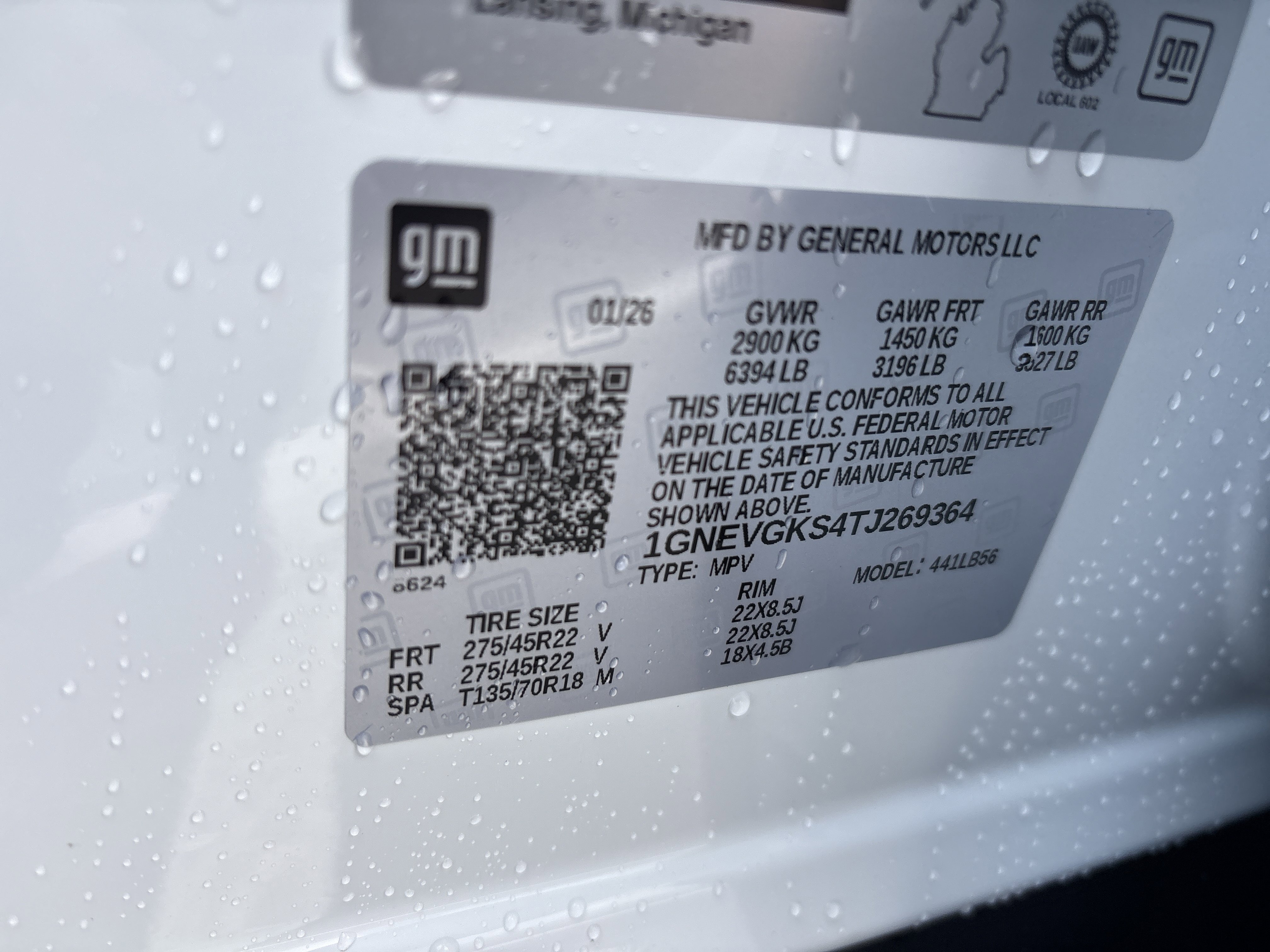 New 2026 Chevrolet Traverse LT w/ LPO, Floor Liner Package AWD/4WD image 32