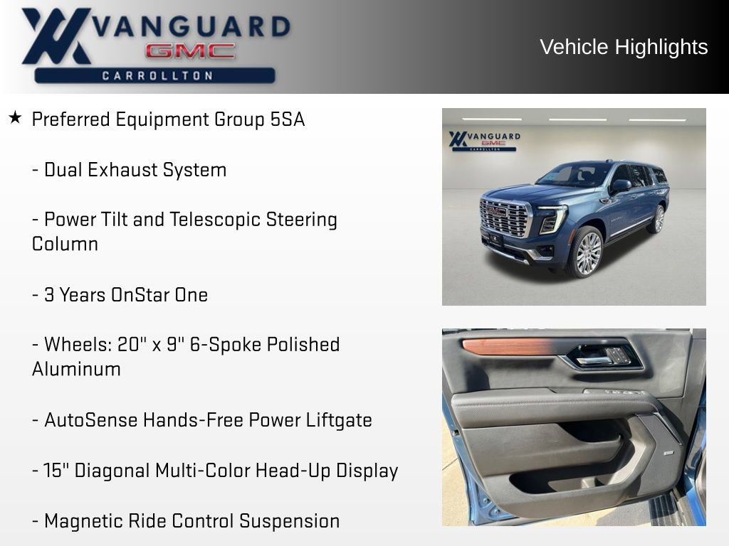 New 2026 GMC Yukon XL Denali w/ Denali Reserve Package image 10