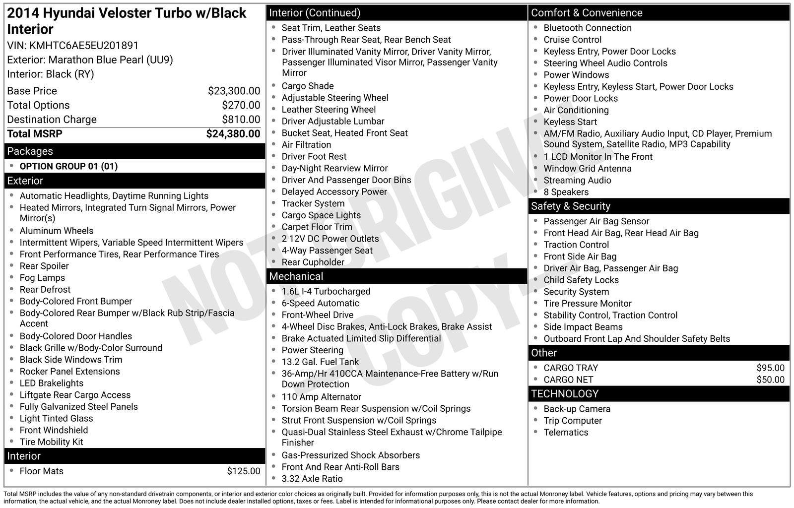 Used 2014 Hyundai Veloster Turbo image 26