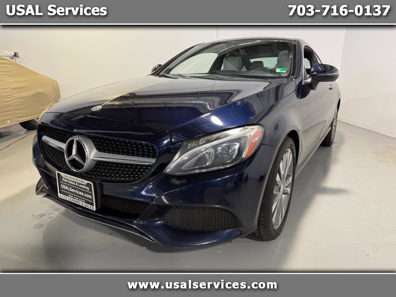 Used 2017 Mercedes-Benz C 300 4MATIC Coupe