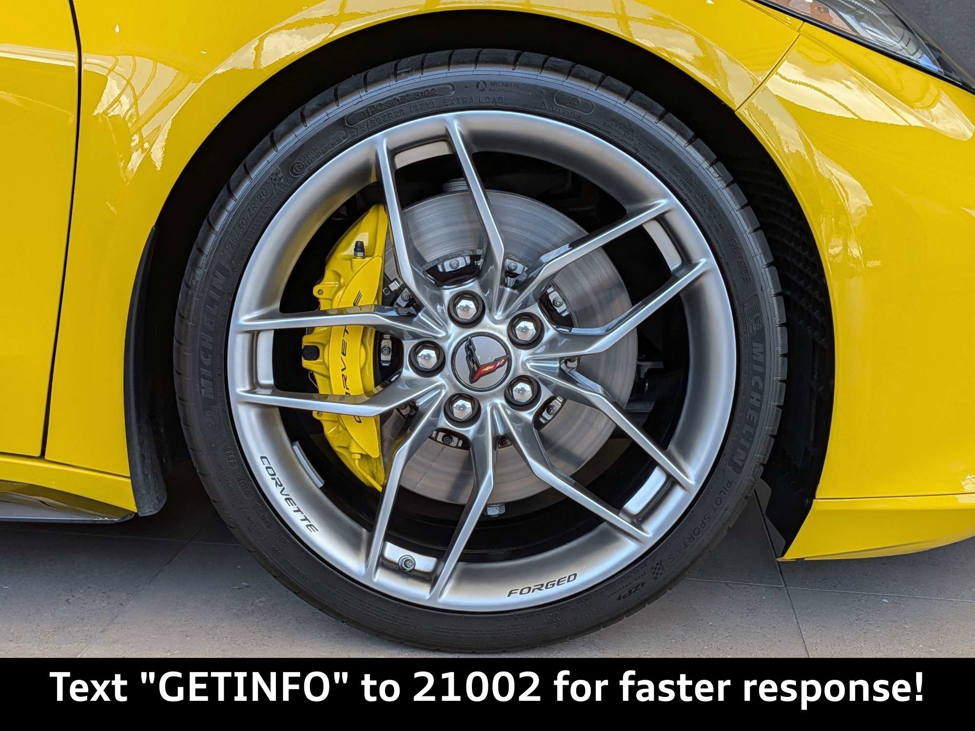 Used 2025 Chevrolet Corvette Z06 w/ Stealth Interior Trim Package RWD image 12