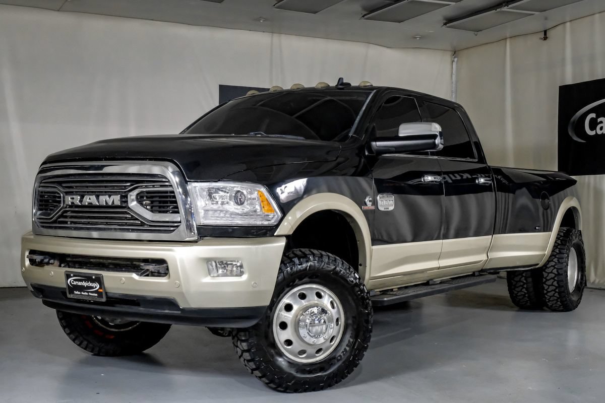 Used 2018 RAM 3500 Laramie Longhorn w/ Protection Group AWD/4WD image 4