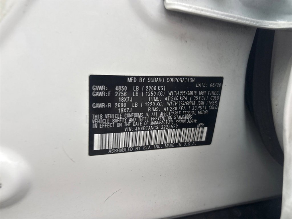 Used 2020 Subaru Outback Limited w/ Popular Package #2 image 29