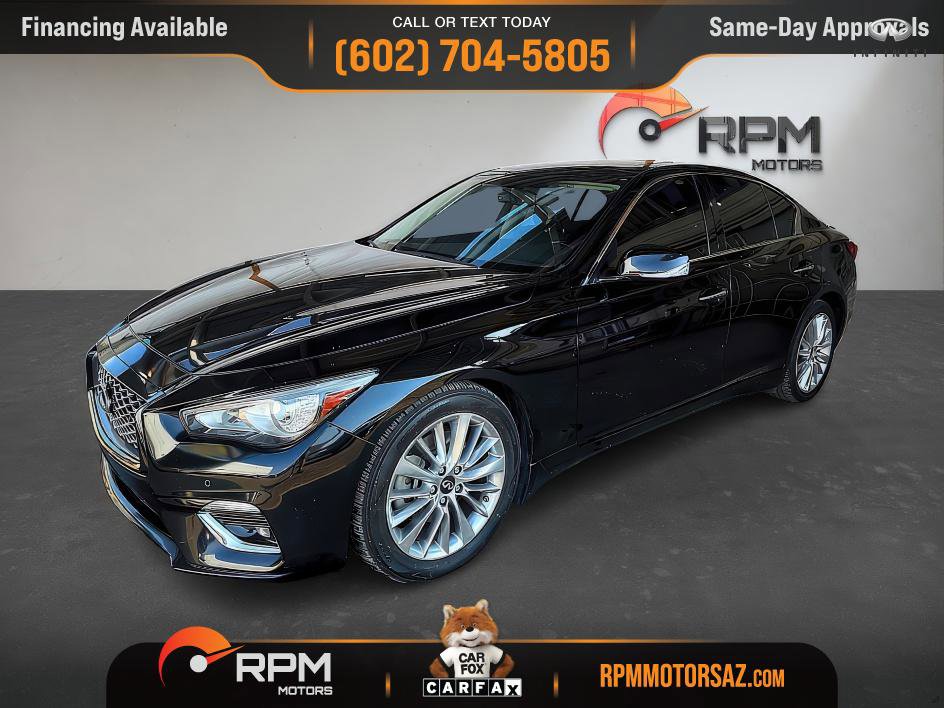 Used 2021 INFINITI Q50 Luxe image 3