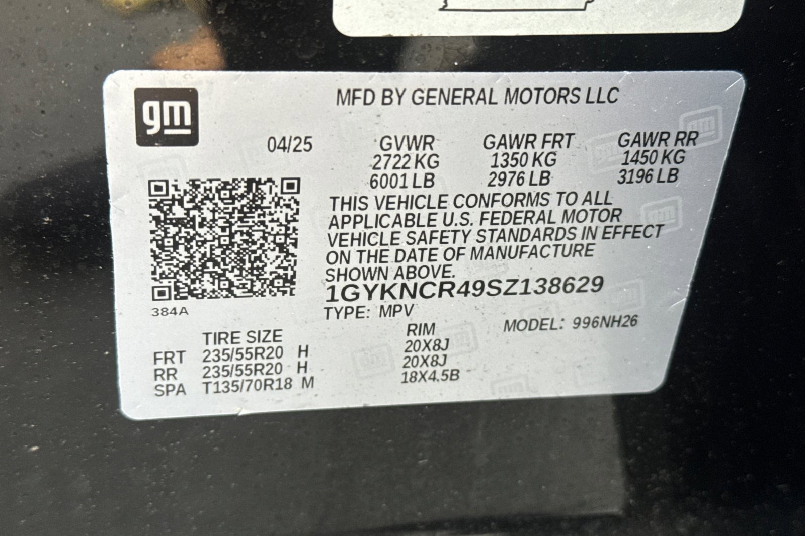 Used 2025 Cadillac XT5 Premium Luxury w/ LPO, Red Accent Package image 53