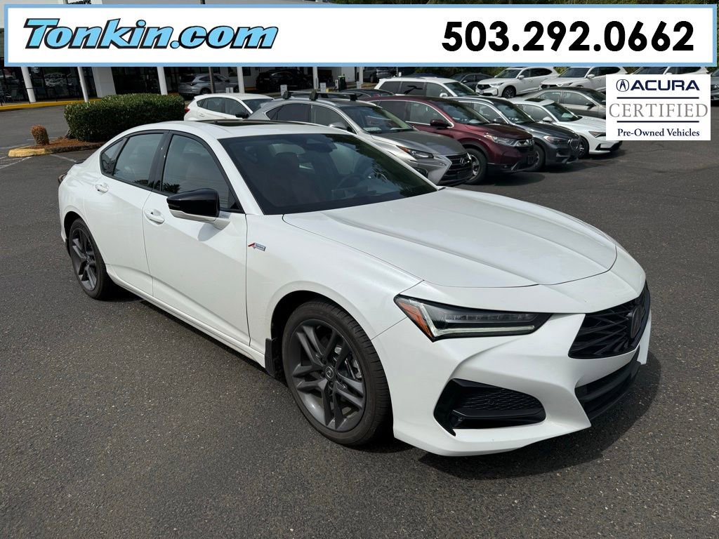 Used 2025 Acura TLX SH-AWD w/ A-SPEC Pkg image 1