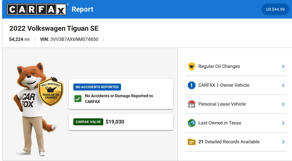 Used 2022 Volkswagen Tiguan SE FWD image 17