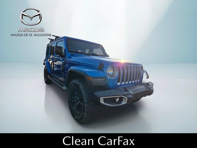 Used 2021 Jeep Wrangler Unlimited Sahara w/ Safety Group AWD/4WD image 3