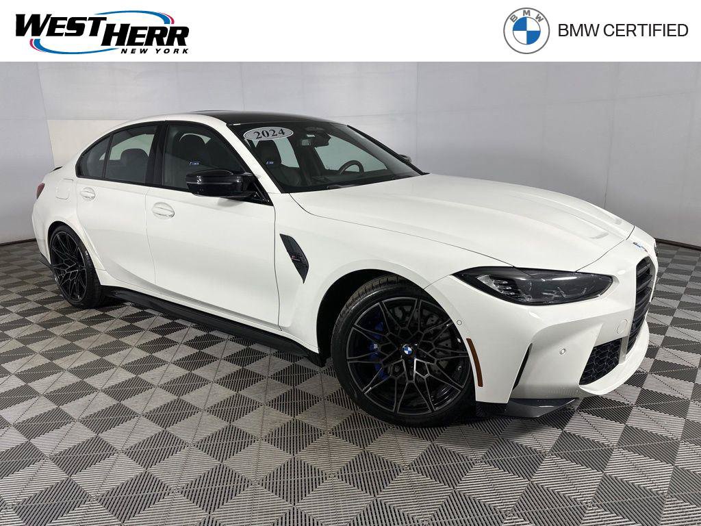 Certified 2024 BMW M3 Competition w/ Executive Package AWD/4WD video 1