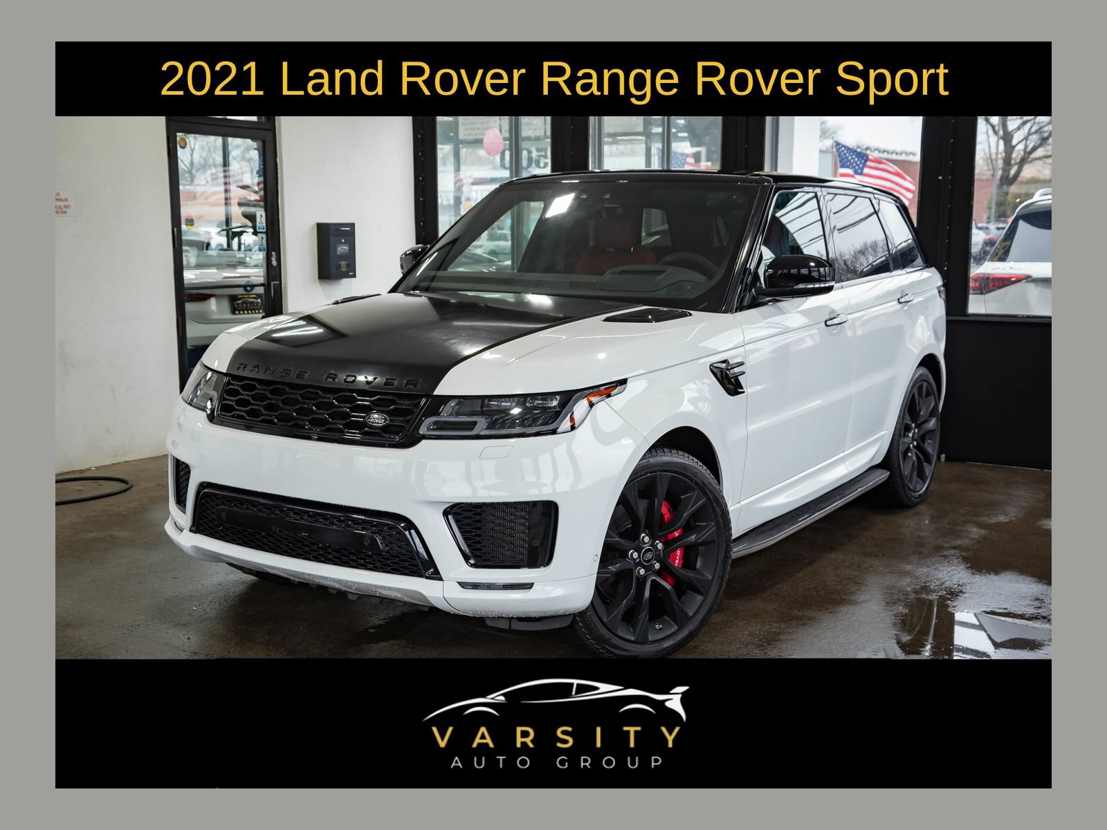 Used 2021 Land Rover Range Rover Sport HST image 1