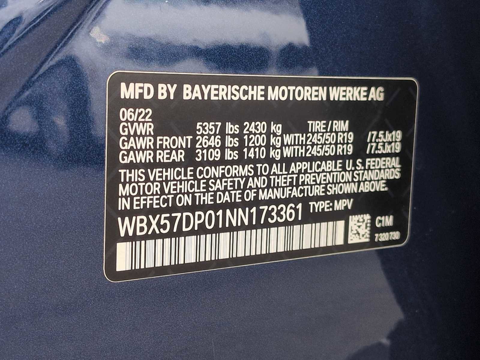 Used 2022 BMW X3 xDrive30i w/ Premium Package 2 (ZPA) image 38