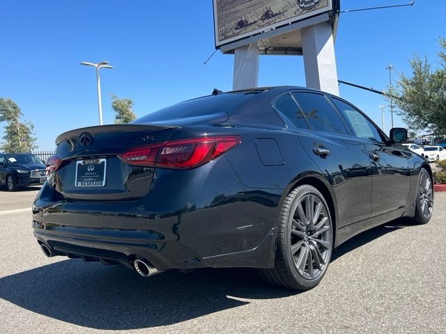 Certified 2023 INFINITI Q50 Red Sport 400 w/ Black Opal Edition RWD image 5
