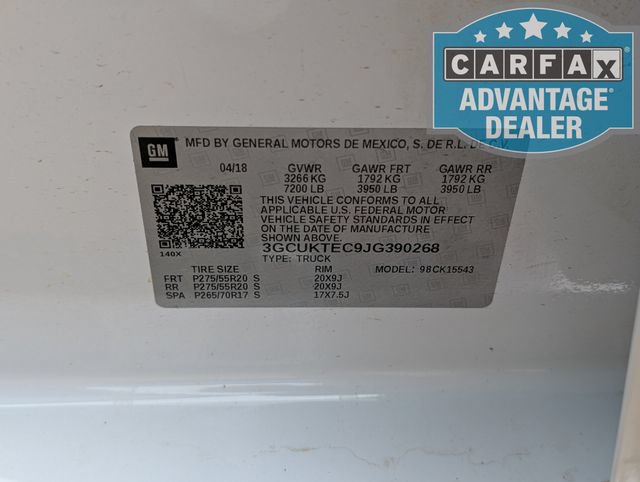 Used 2018 Chevrolet Silverado 1500 High Country AWD/4WD image 36
