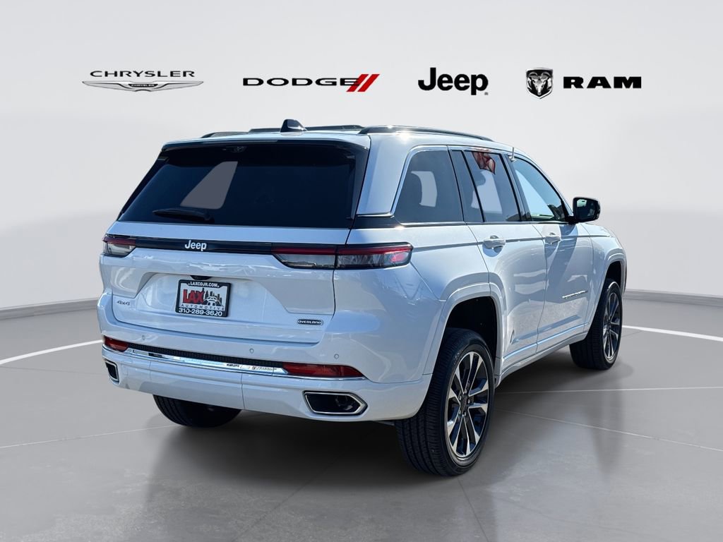 New 2025 Jeep Grand Cherokee Overland w/ Adv Protech Group III AWD/4WD image 3