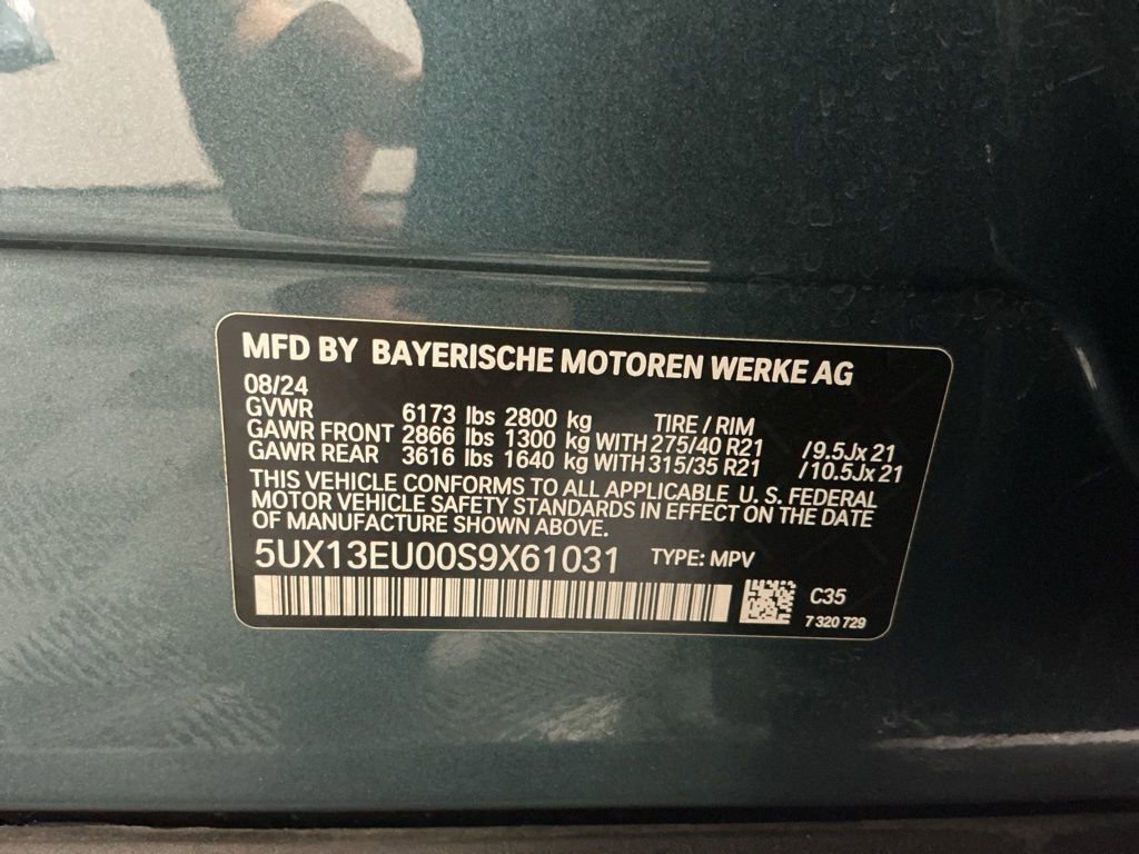 Certified 2025 BMW X5 sDrive40i w/ Parking Assistance Package RWD image 31