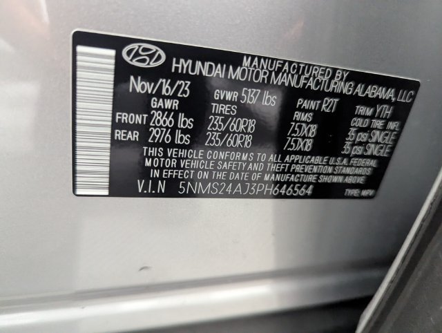 Used 2023 Hyundai Santa Fe SEL FWD image 34
