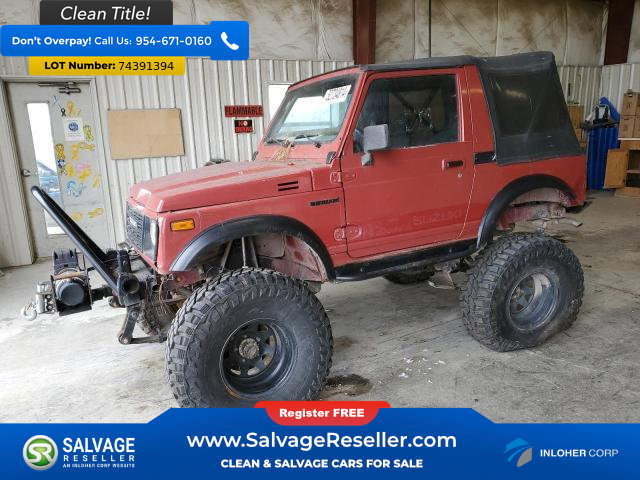 Used 1987 Suzuki Samurai 4WD Soft Top