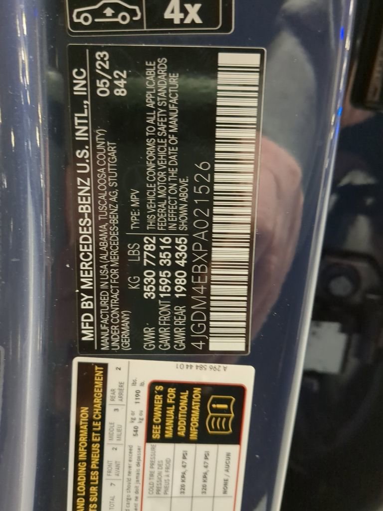 Used 2023 Mercedes-Benz EQS 580 4MATIC SUV image 9