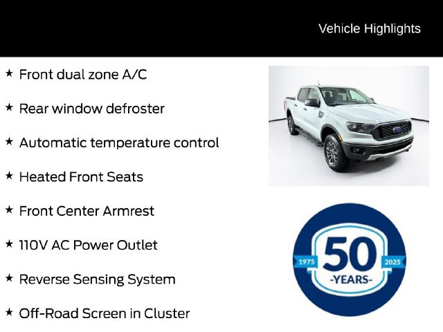 Certified 2021 Ford Ranger XLT w/ Equipment Group 302A High AWD/4WD image 16