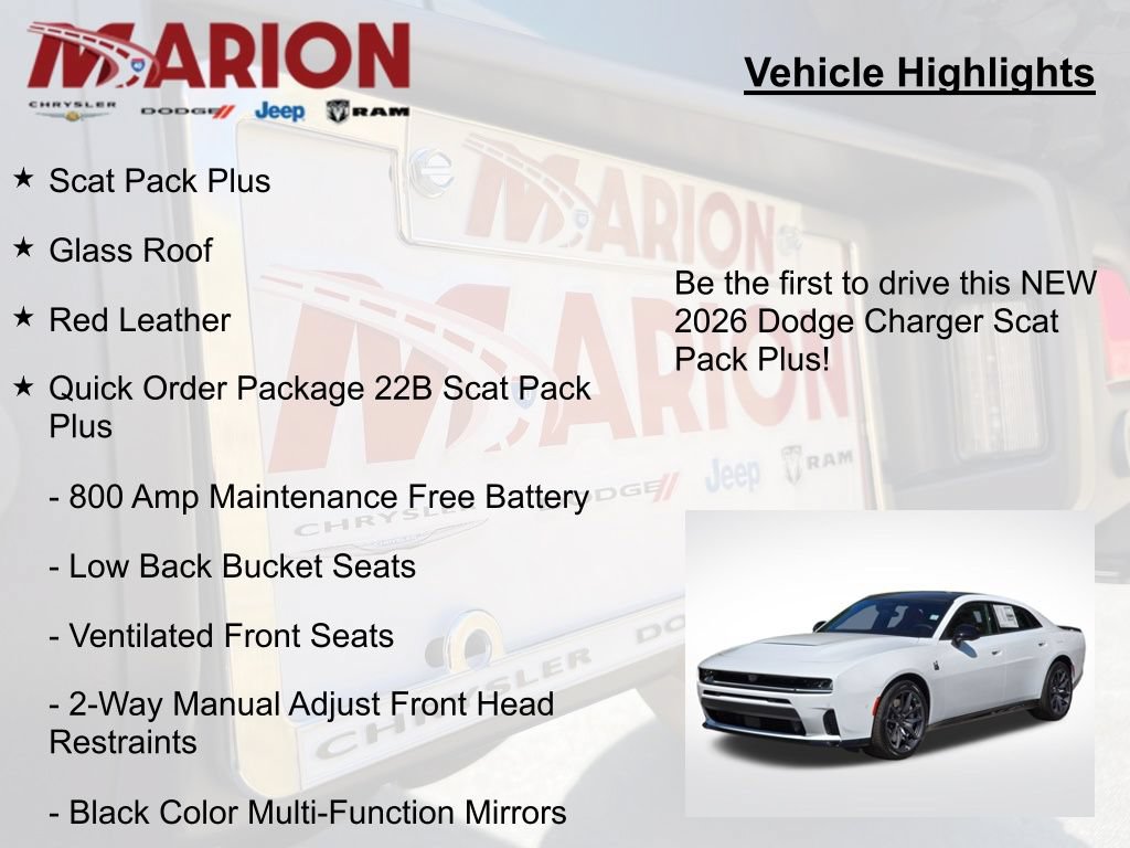 New 2026 Dodge Charger Scat Pack AWD/4WD image 5