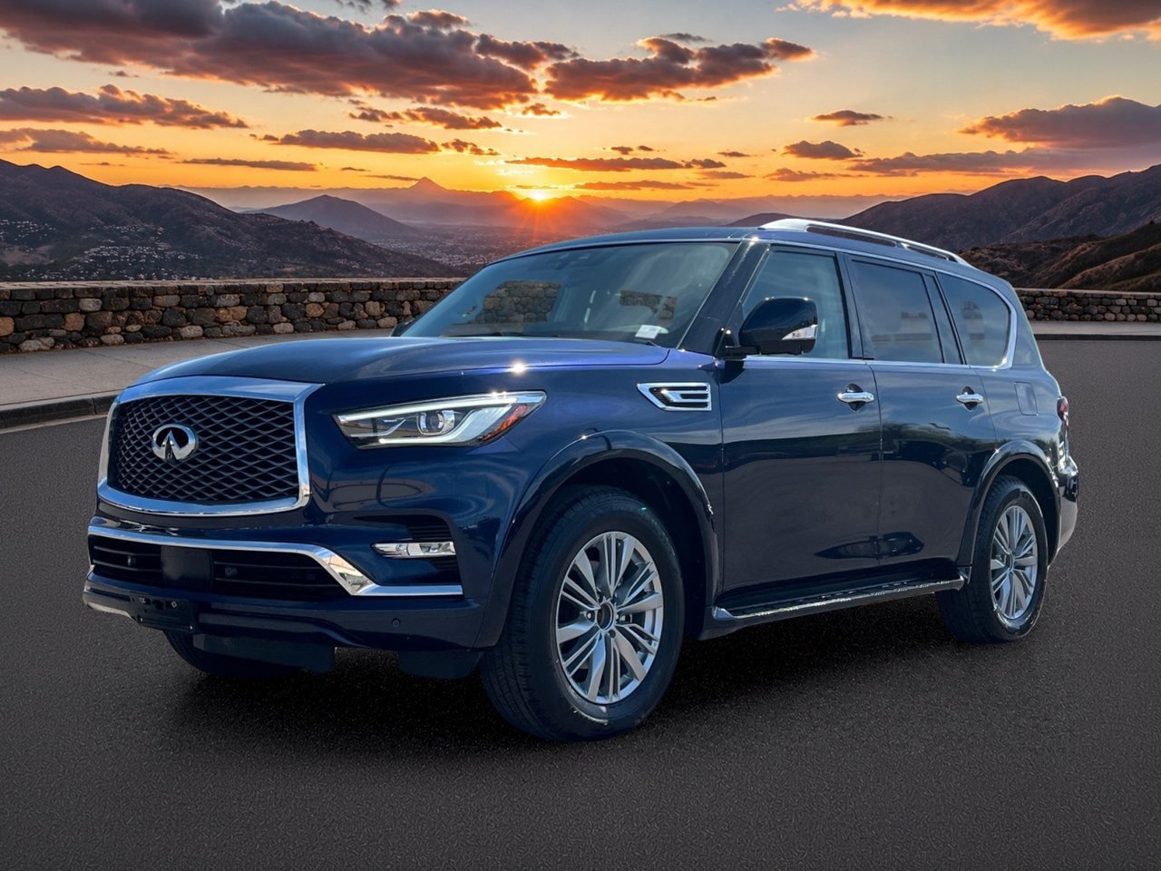 Certified 2024 INFINITI QX80 Luxe AWD/4WD image 2